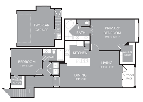 V380 B4 floor plan at Villages 3Eighty, Little Elm